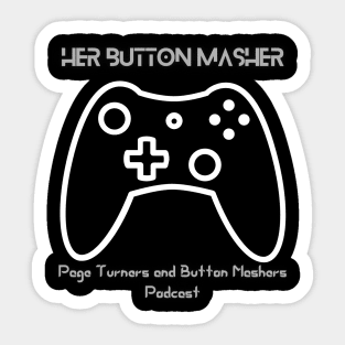 Her Button Masher Reverse Sticker